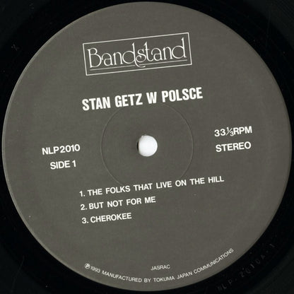 Stan Getz / スタン・ゲッツ / W Polsce - Stan Getz In Poland (NLP2010)
