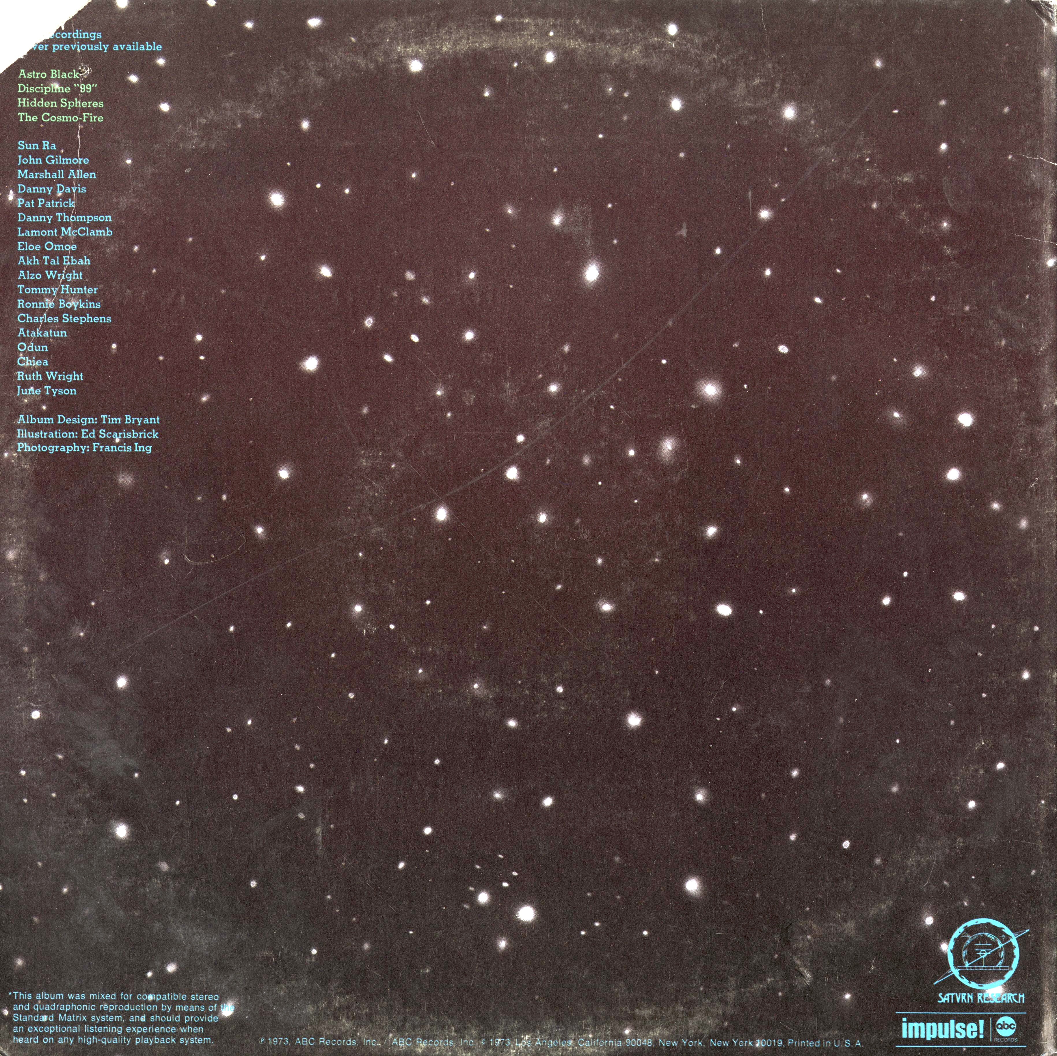 Sun Ra / サン・ラ / Astro Black (AS 9255) – VOXMUSIC WEBSHOP