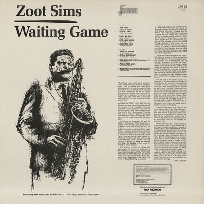 Zoot Sims / ズート・シムズ / Waiting Game (JAS 62)