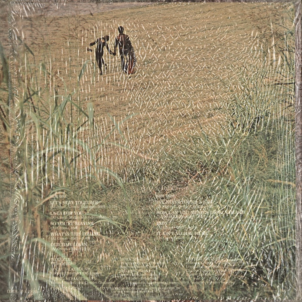 アル・グリーン / Al Green『Let's Stay Together』(SHL 32070) 1972
