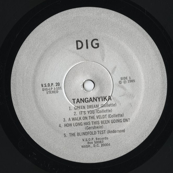 The Buddy Collette, Chico Hamilton Sextet / バディ・コレット, チコ・ハミルトン・セクステット / Tanganyika (J-101)