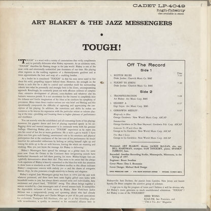 Art Blakey - Tough! (LPS-4049) LP 1966 US Cadet｜中古LP