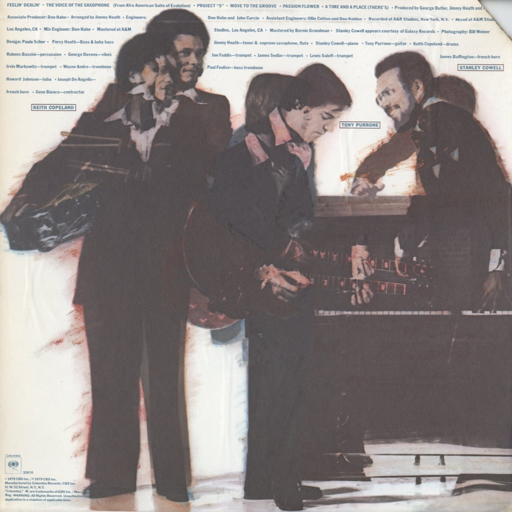 Heath Brothers – In Motion (JC 35816) LP 1979 US Columbia | 中古LP