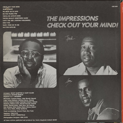 The Impressions / インプレッションズ / Check Out Your Mind! (CRS 8006)