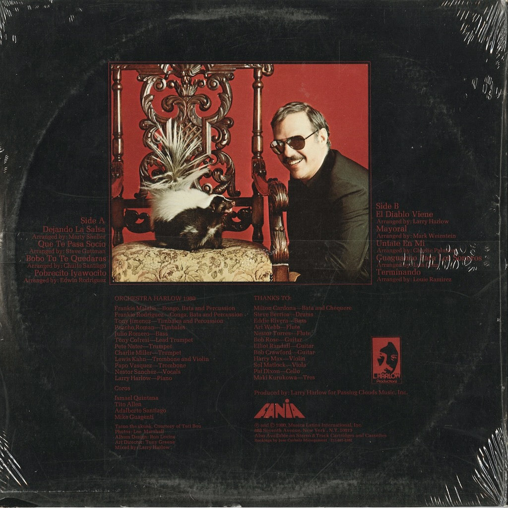 Orchestra Harlow - El Dulce Aroma Del Exito (JM 566) LP 1980 US Fania｜中古LP