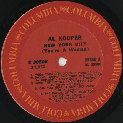 Al Kooper / アル・クーパー / New York City (C 30506)