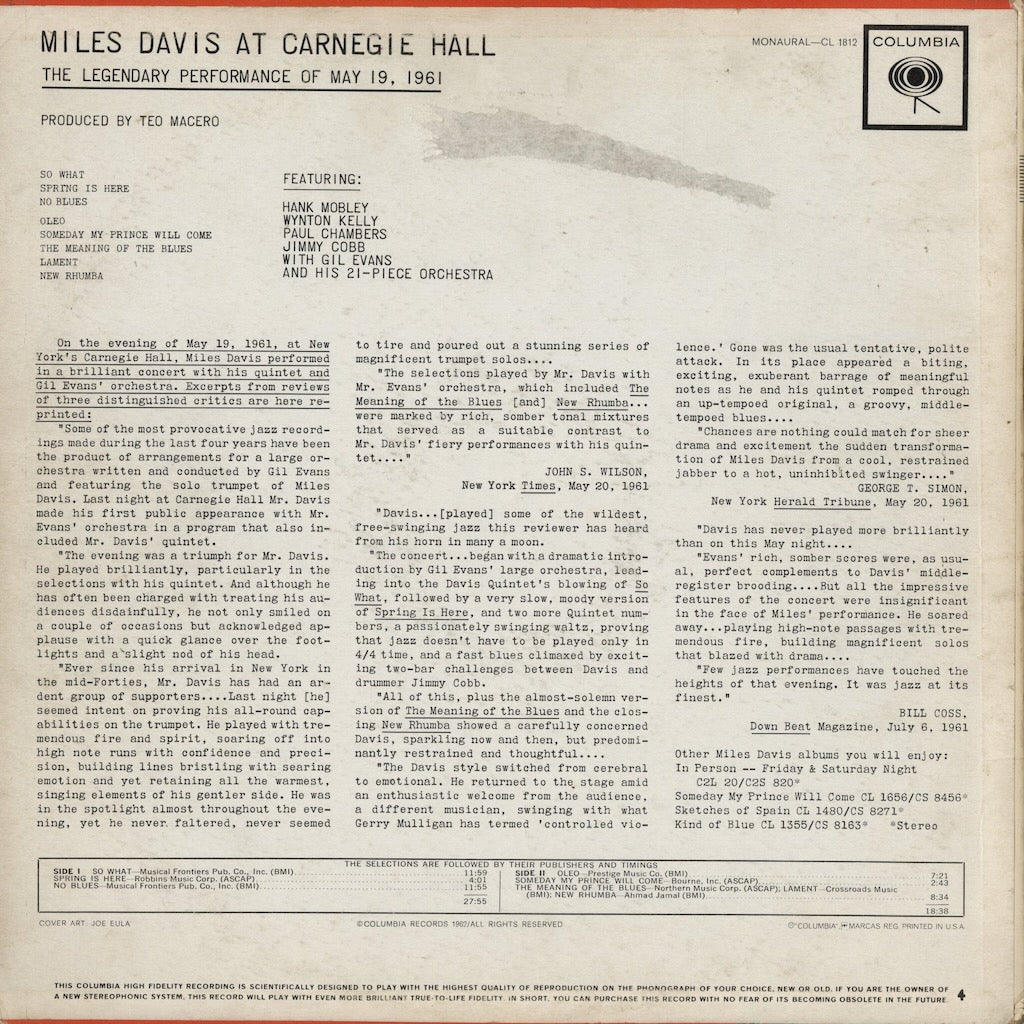 Miles Davis / マイルス・デイヴィス – VOXMUSIC WEBSHOP