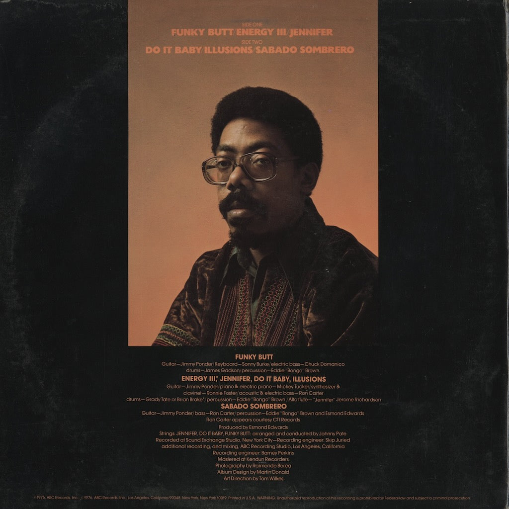 Jimmy Ponder / ジミー・ポンダー / Illusions (ASD-9313)