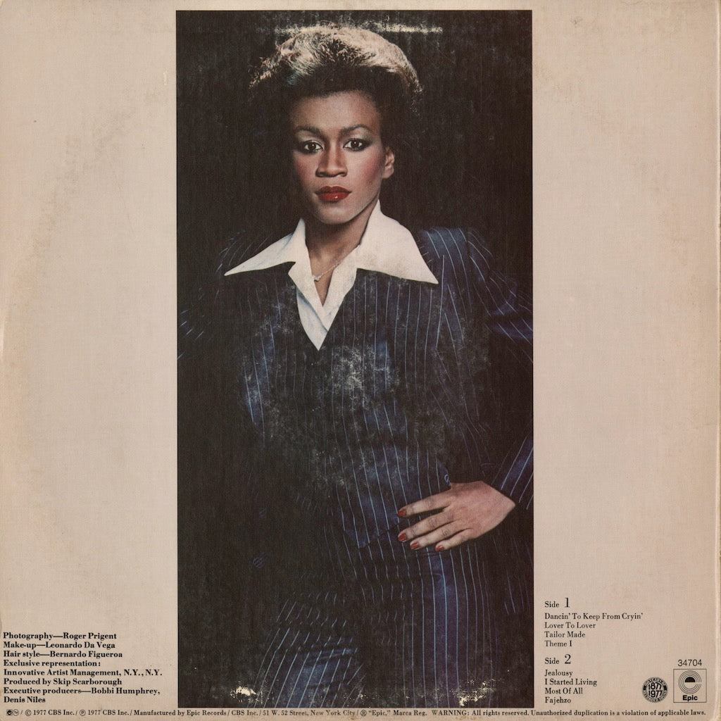 Bobbi Humphrey – Tailor Made (PE 34704) LP 1977 US Epic｜中古LP