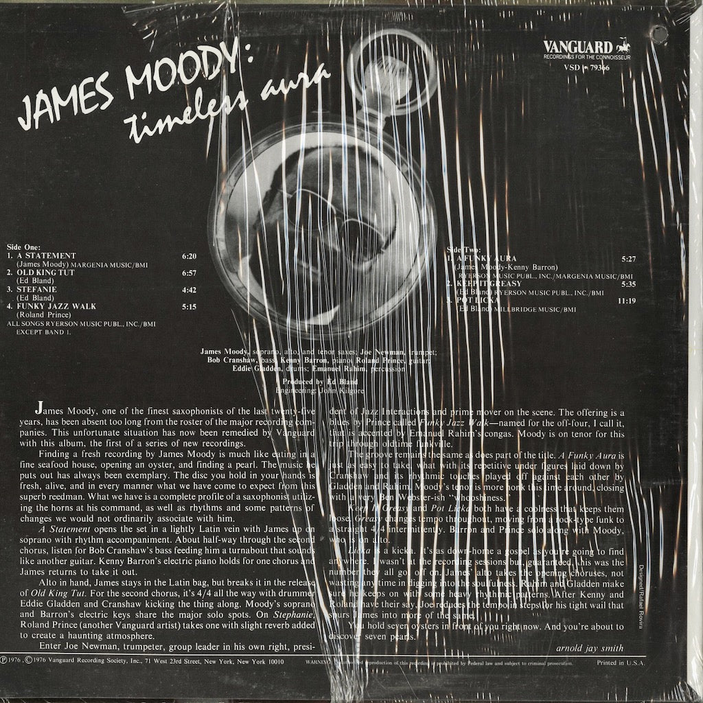 James Moody - Timeless Aura (VSD 79366) LP 1976 US Vanguard｜中古LP