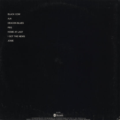 Steely Dan / スティーリー・ダン / Aja (AA-1006)