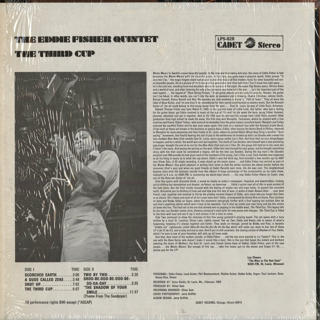 Eddie Fisher - The Third Cup (LPS-828) 1970's US Cadet｜中古LP