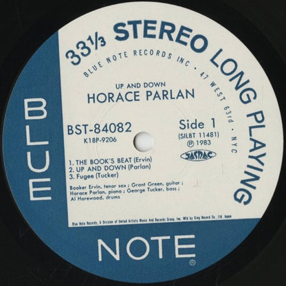 Horace Parlan / ホレス・パーラン / Up & Down (K18P-9206)