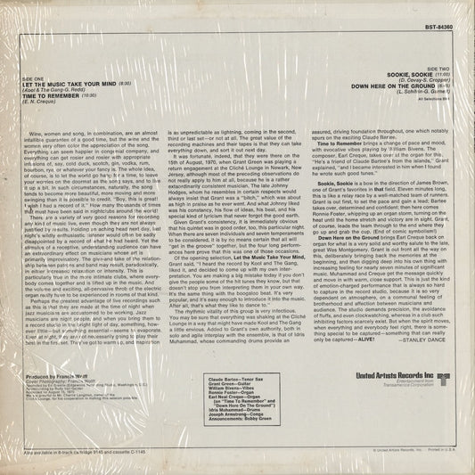 Grant Green / グラント・グリーン / Alive! (BST-84360) US Blue Note Liberty 青黒Lbl.