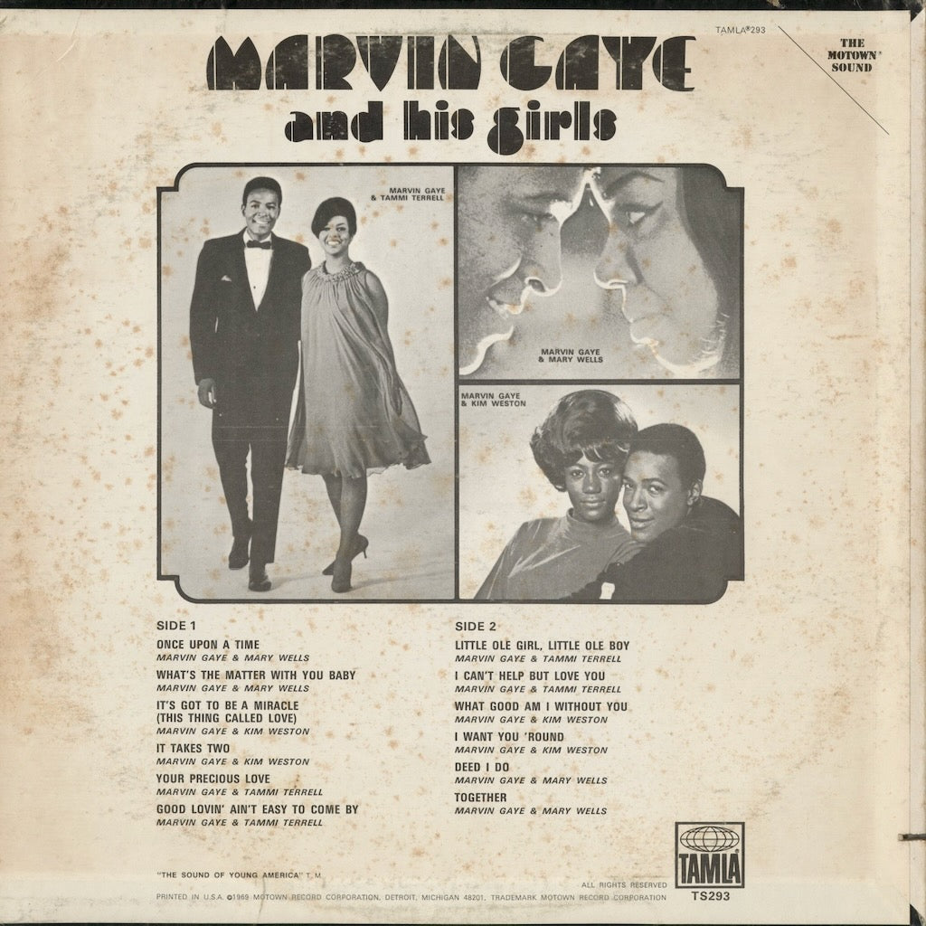 マーヴィン・ゲイ / Marvin Gaye『Marvin Gaye And His Girls』(TS 293