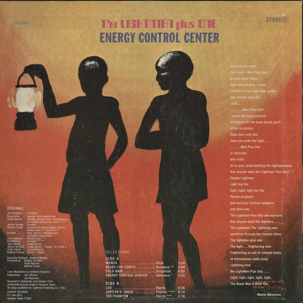 The Lightmen Plus One - Energy Control Center (LP-2001) 中古