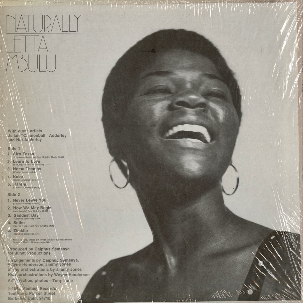 Letta Mbulu / レッタ・ンブル / Naturally (F9428)