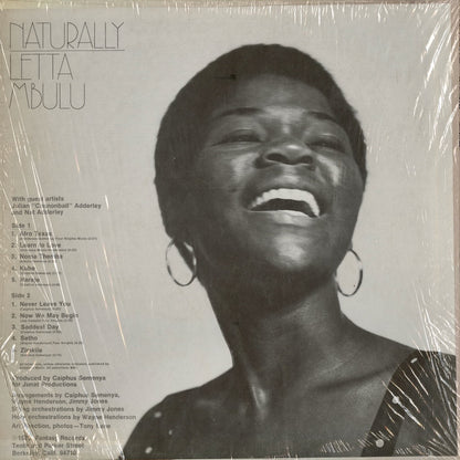 Letta Mbulu / レッタ・ンブル / Naturally (F9428)