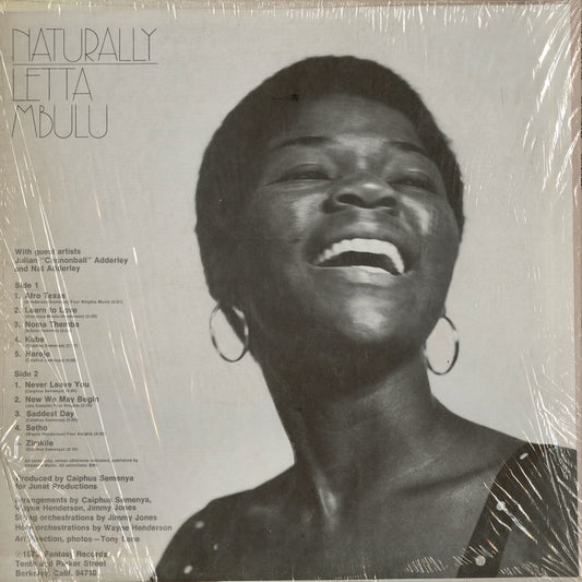 Letta Mbulu / レッタ・ンブル / Naturally (F9428)