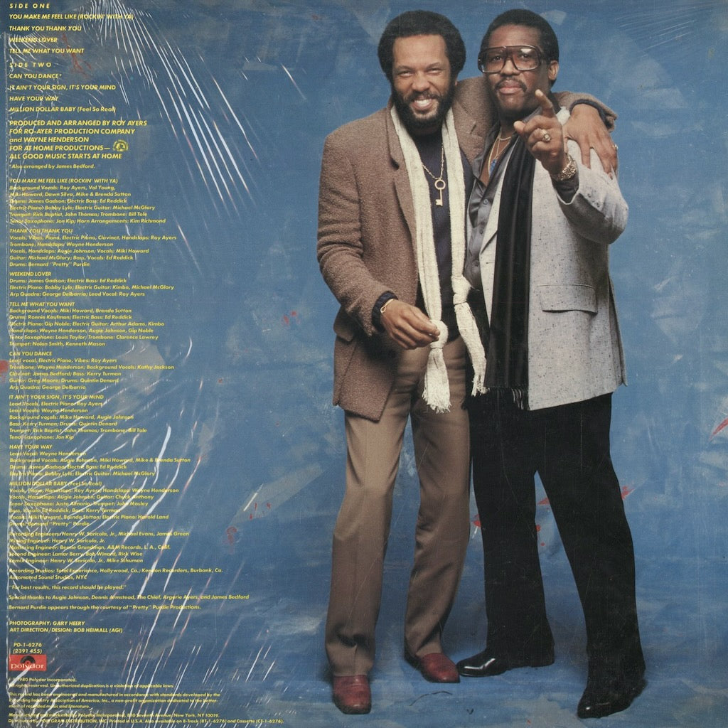 Roy Ayers - Wayne Henderson / ロイ・エアーズ ＆ ウェイン・ヘンダーソン / Prime Time (PD-1-6276)