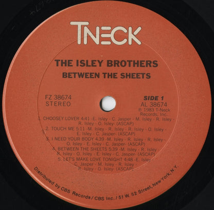 The Isley Brothers - Between The Sheets (FZ 38674) 1983 US T-Neck｜中古LP