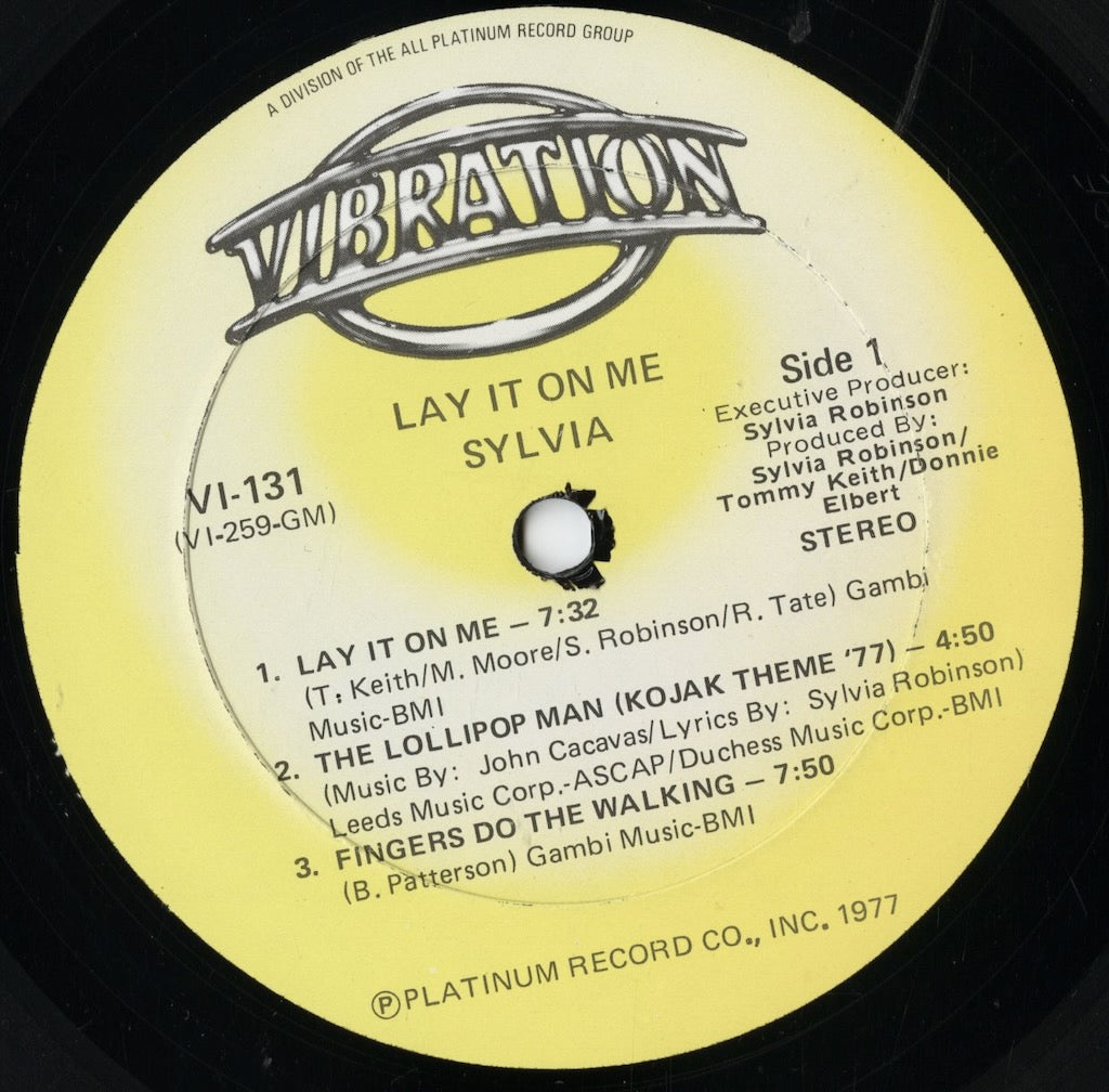 Sylvia - Lay It On Me (VI-131) LP 1977 US Vibration｜中古LP