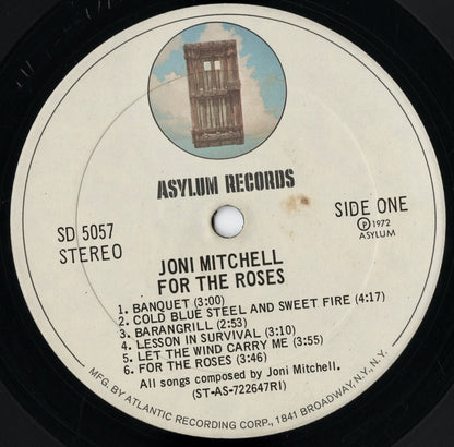 Joni Mitchell / ジョニ・ミッチェル / For The Roses (SD 5057)