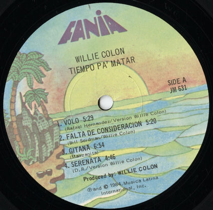 Willie Colon - Tiempo Pa' Matar (JM 631) LP 1984 US Fania｜中古LP