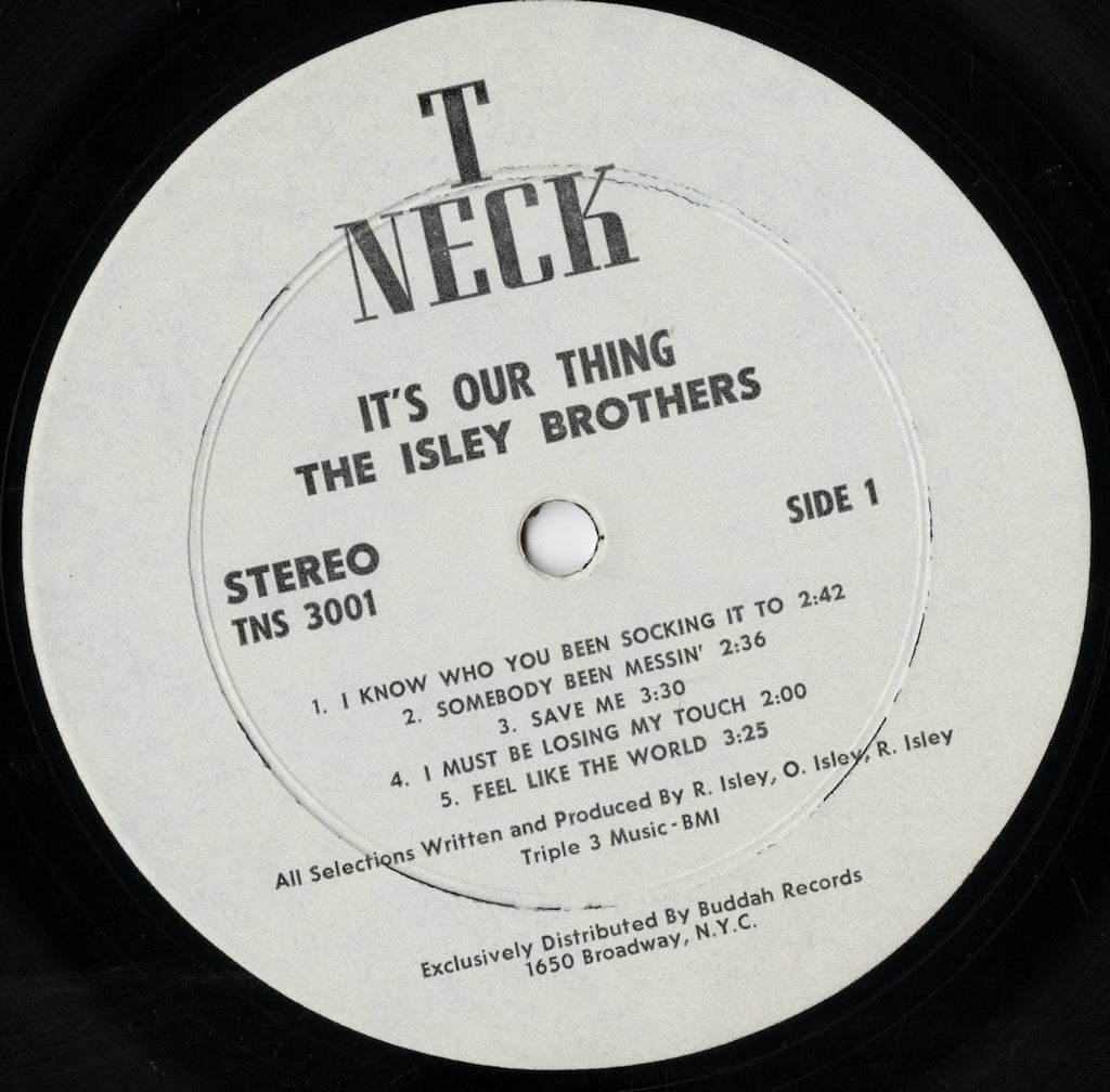 The Isley Brothers / アイズレー・ブラザーズ / It's Our Thing (TNS 3001)