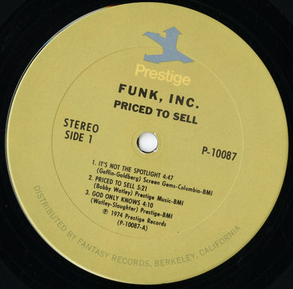 Funk Inc / ファンク・インク / Priced To Sell (P-10087)
