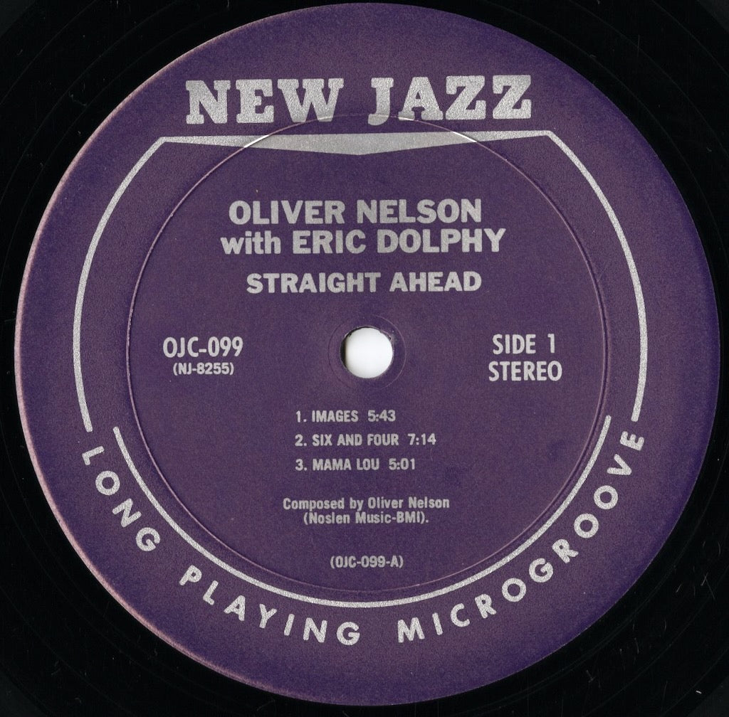 Oliver Nelson - Straight Ahead (OJC-099) LP 1984 US New Jazz / Original Jazz Classics｜中古LP