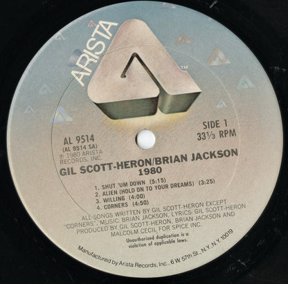 Gil Scott Heron / ギル・スコット・ヘロン / 1980 (AL 9514)