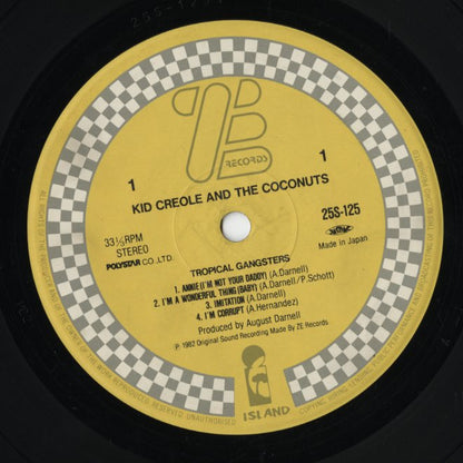 Kid Creole & The Coconuts / キッド・クレオール＆ザ・ココナッツ / Tropical Gangsters (25S-125)