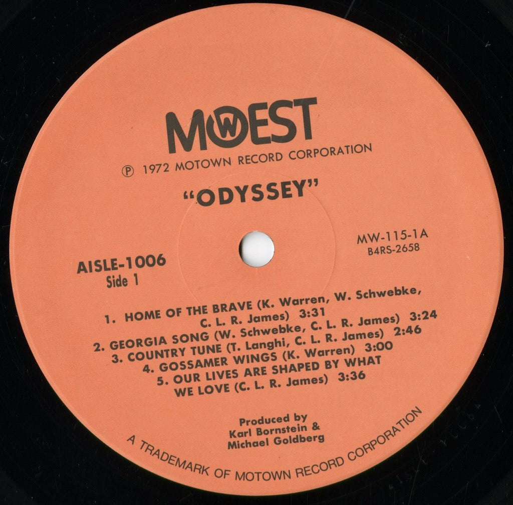 Odyssey - Odyssey (AISLE-1006) 1996 JPN Mowest｜中古LP