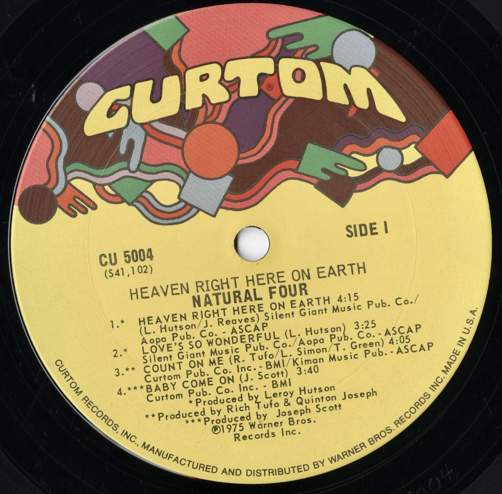 Natural Four / ナチュラル・フォー / Heaven Right Here On Earth (CPLP 8155)