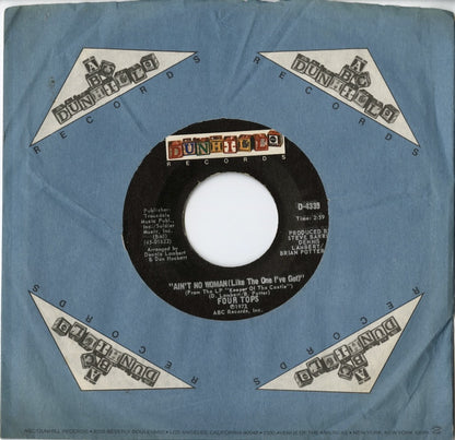 Four Tops / フォー・トップス / Ain't No Woman (Like The One I've Got) / The Good Lord Knows -7 (D-4339)