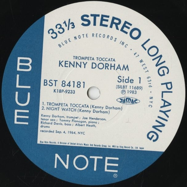 Kenny Dorham / ケニー・ドーハム / Trompeta Toccata (K18P-9233) – VOXMUSIC WEBSHOP