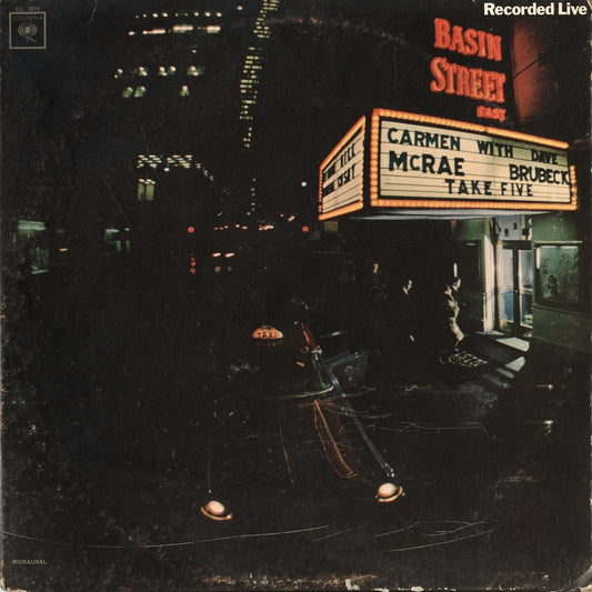 Carmen McRae / カーメン・マクレエ  / Take Five (CL 2316)