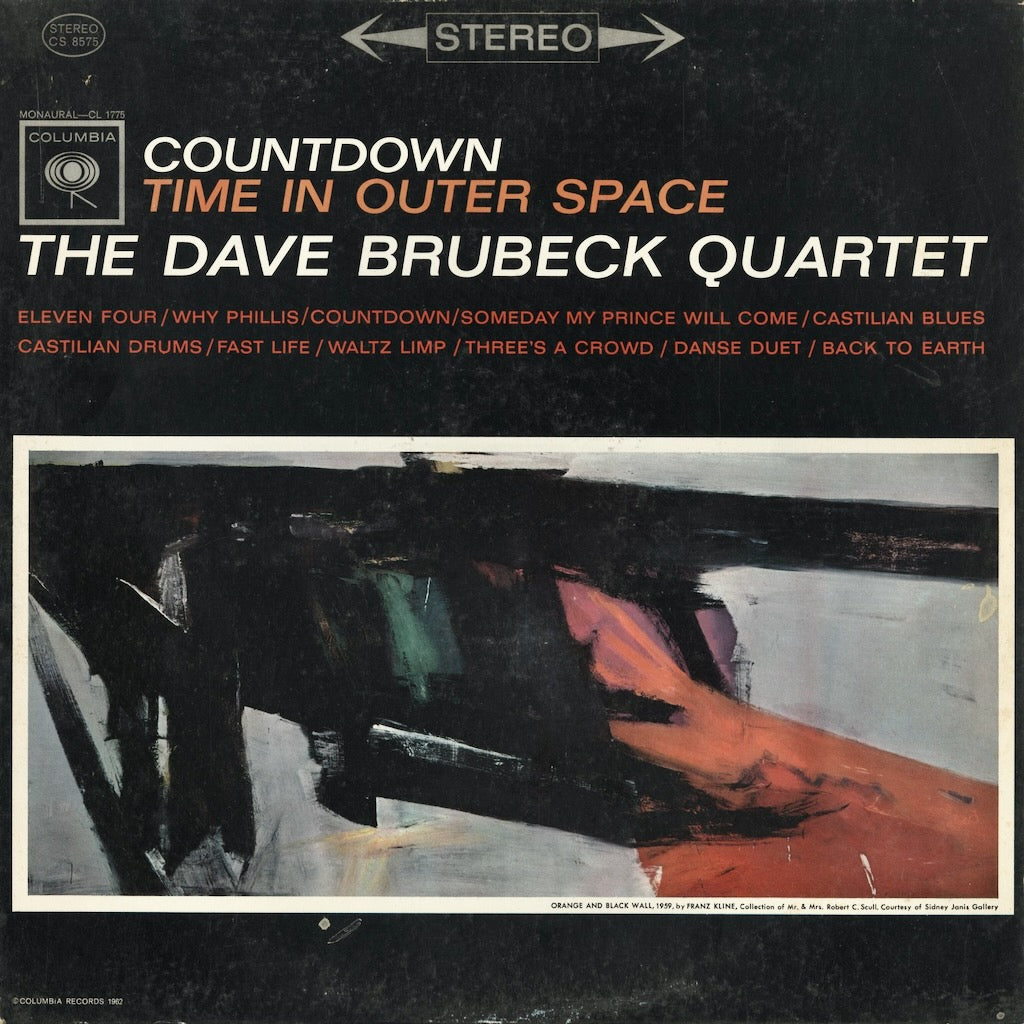 Dave Brubeck - Countdown Time In Outer Space (CS 8575) 1963 US Columbia｜中古LP