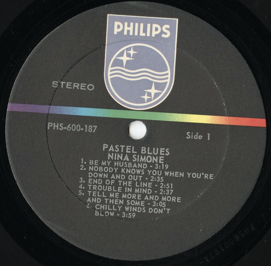 Nina Simone - Pastel Blues (PHS 600-187) LP 1966 US Philips｜中古LP