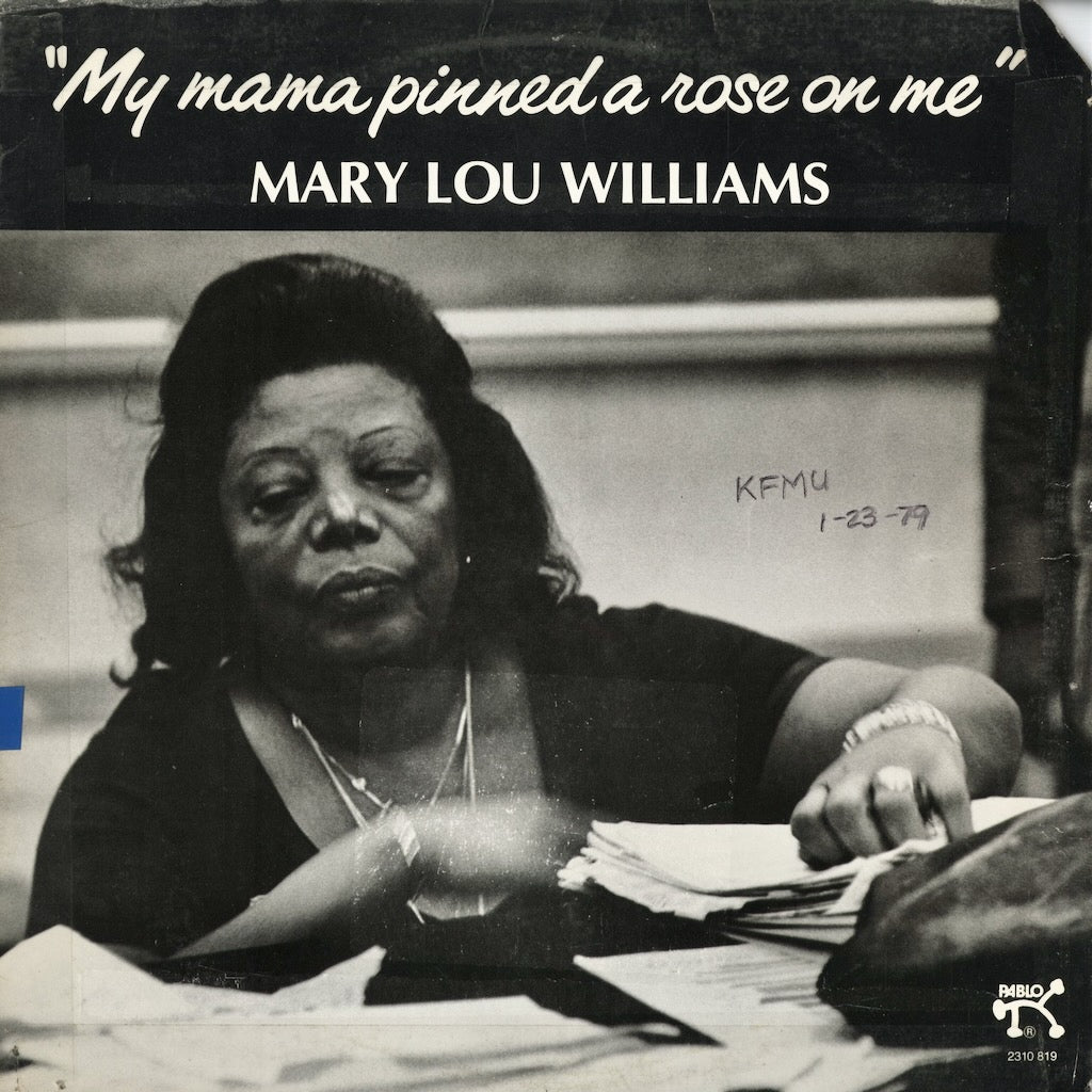 Mary Lou Williams - My Mama Pinned A Rose On Me (2310 819) 1979 US Pablo｜中古LP