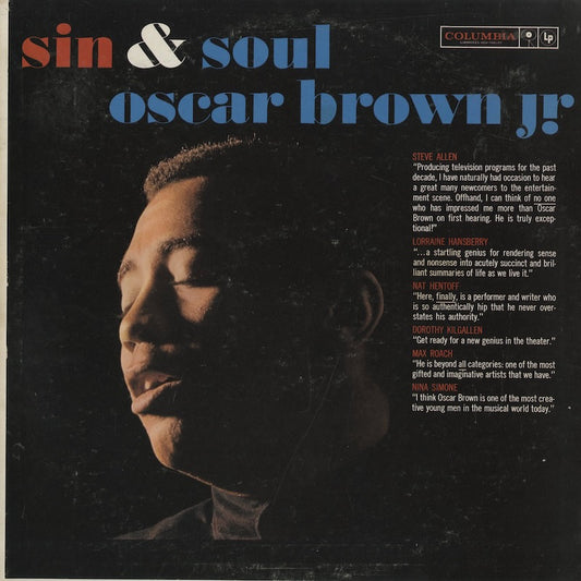 Oscar Brown Jr. / オスカー・ブラウン JR / Sin & Soul (CL 1577)