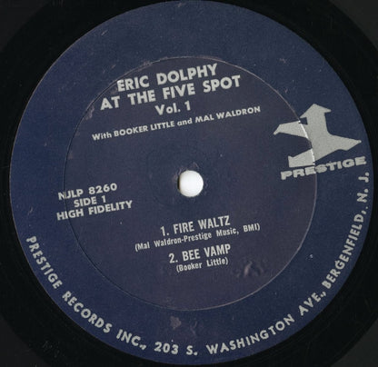 Eric Dolphy - At The Five Spot Volume 1 (NJ 8260) 1965 US Prestige｜中古LP