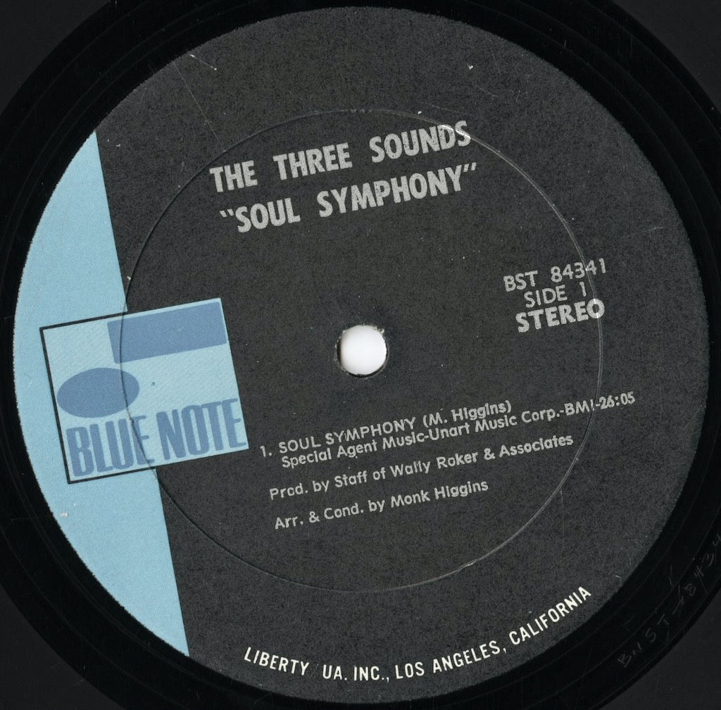The Three Sounds / スリー・サウンズ / Soul Symphony (BST-84341) US BLUENOTE LIBERTY 青黒Lbl.