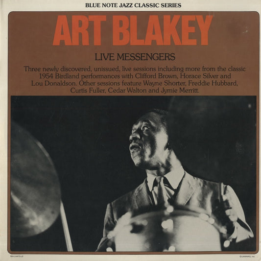 Art Blakey / アート・ブレイキー / Live Messengers (BN-LA473-J2)