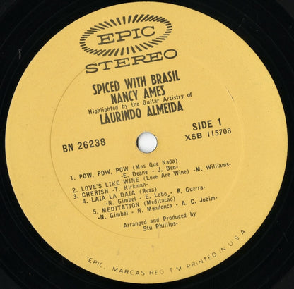 Nancy Ames / ナンシー・エイムス / Spiced With Brasil (BN 26238)