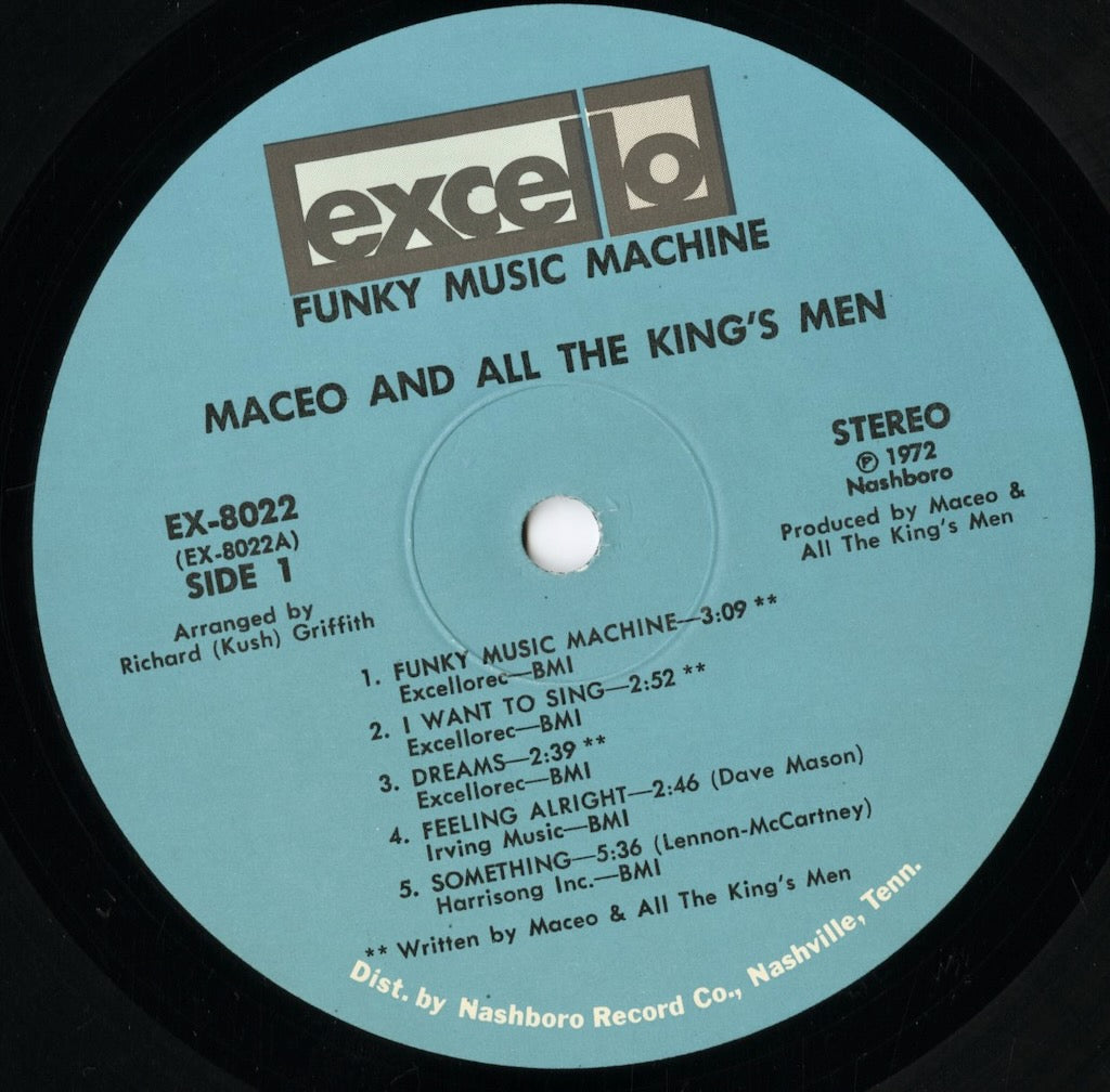 Maceo & The All The Kings Men / メイシオ・アンド・ザ・オール・ザ・キングスメン / Funky Music Machine (EX-8022)