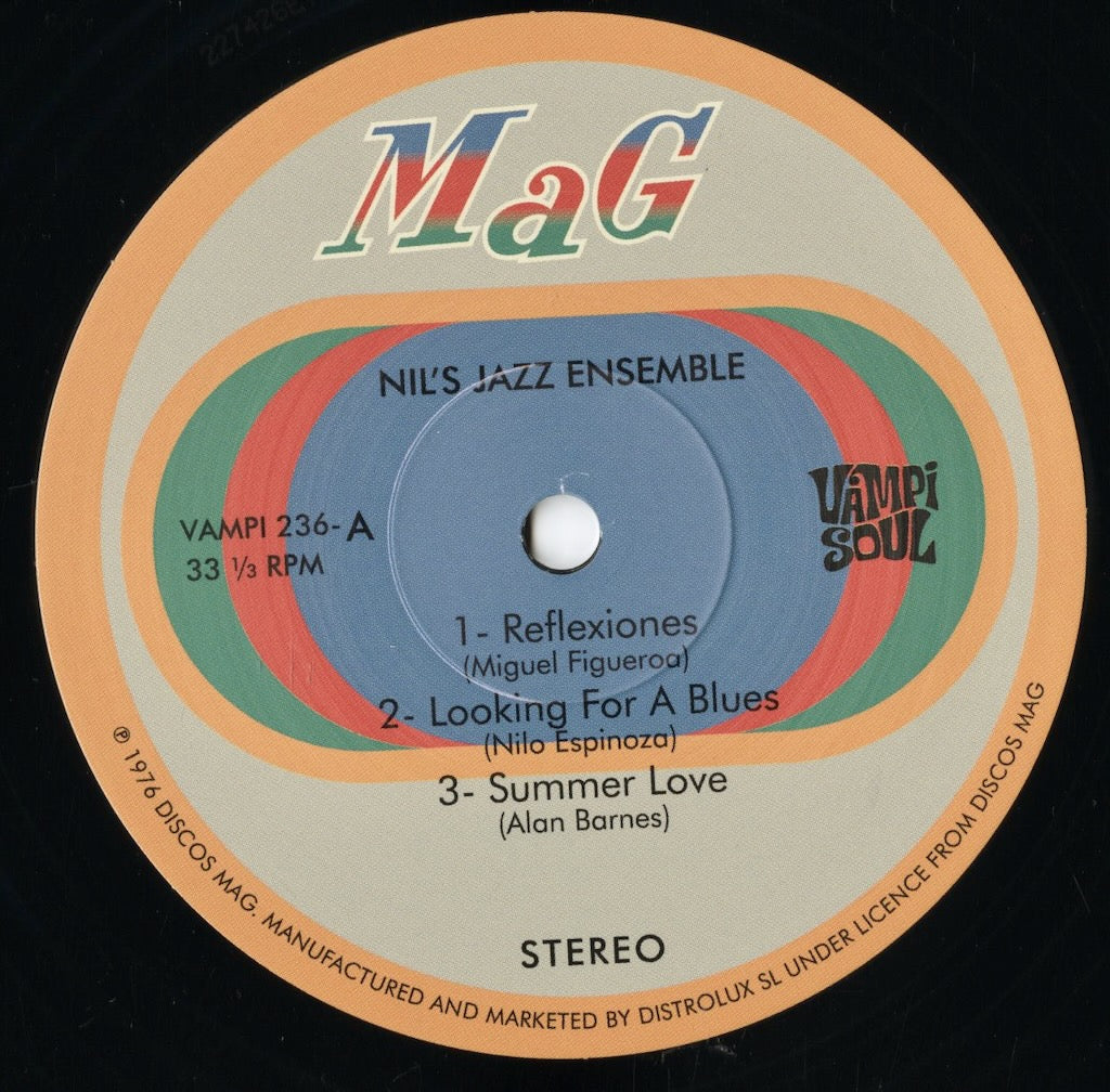 Nil's Jazz Ensemble - S.T. (VAMPI 236) LP 2021 EU Vampi soul｜中古LP