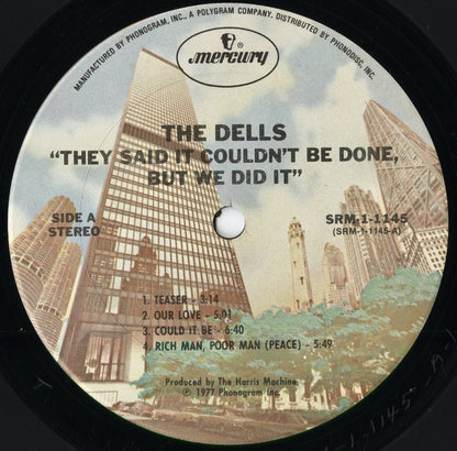 The Dells – They Said It Couldn't Be Done, But We Did! (SRM-1-1145) LP 1977 US Mercury | 中古LP