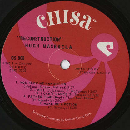 Hugh Masekela / ヒュー・マセケラ / Reconstruction (CS 803)